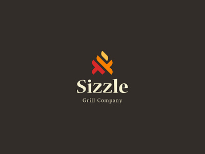 Grill Company branding graphic design illustrator logo logo design
