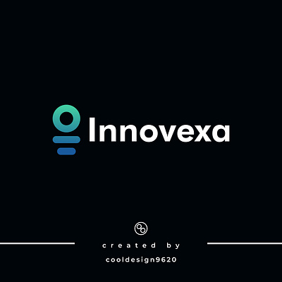 Innovexa abstract line brand identity branding gradiant graphic design innovexa