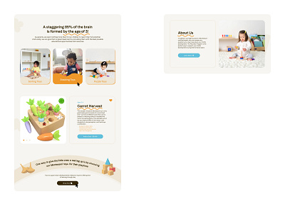 Montessori Toys - Fun website brand branding clean design e com ecommerce fun graphic design illustration magazine motessorri shop toys ui ui design website