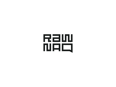 RAWNAQ Store balloon bold brand branding design fashion font geometric graphic design handmade icon letter q logo speech style type typography vector