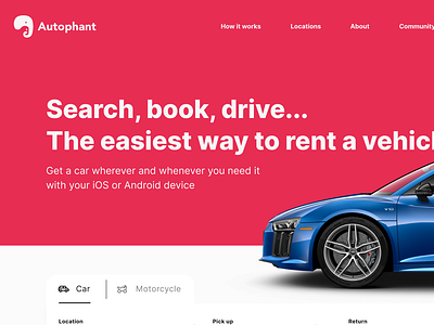 Autophant redesign branding graphic design