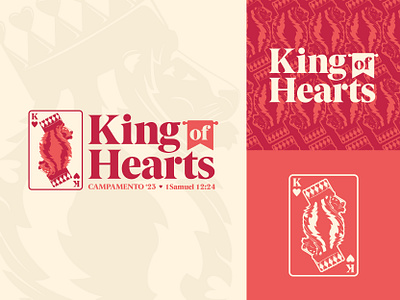 King of Hearts branding design graphic design illustration logo typography vector