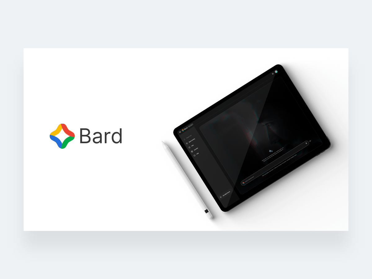Google Bard Ai - New Design Concept bard ai bard ai logo bard ai web layout bard logo bard web layout design google bard google bard ai ui web layout web ui