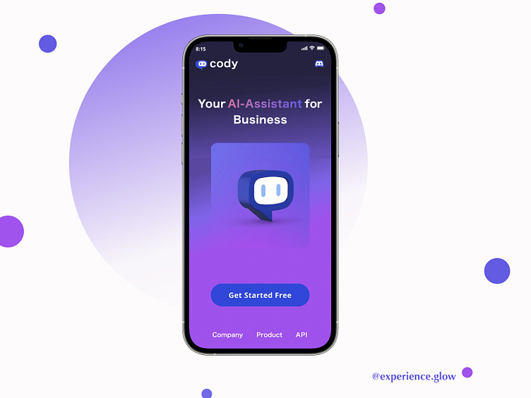 Cody ai for your business by karli rhind on dribbble