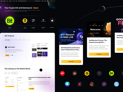 Your Crypto Ark and Gateway to Web3 ui