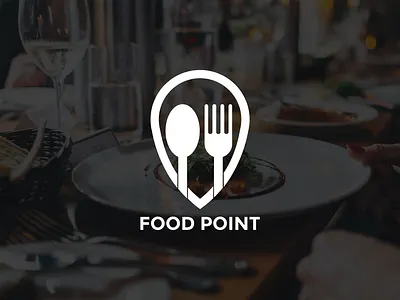FOOD POINT LOGO DESIGN branding design logo