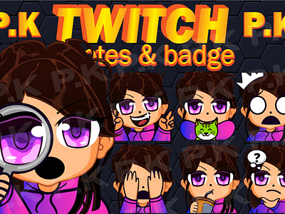 twitch stylish girls emotes badge bit badge custom emotes emotes girls emotes twitch emotes