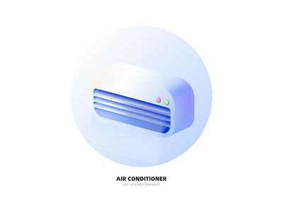 Air Conditioner 3d 3d illusration car design icon illustration ui