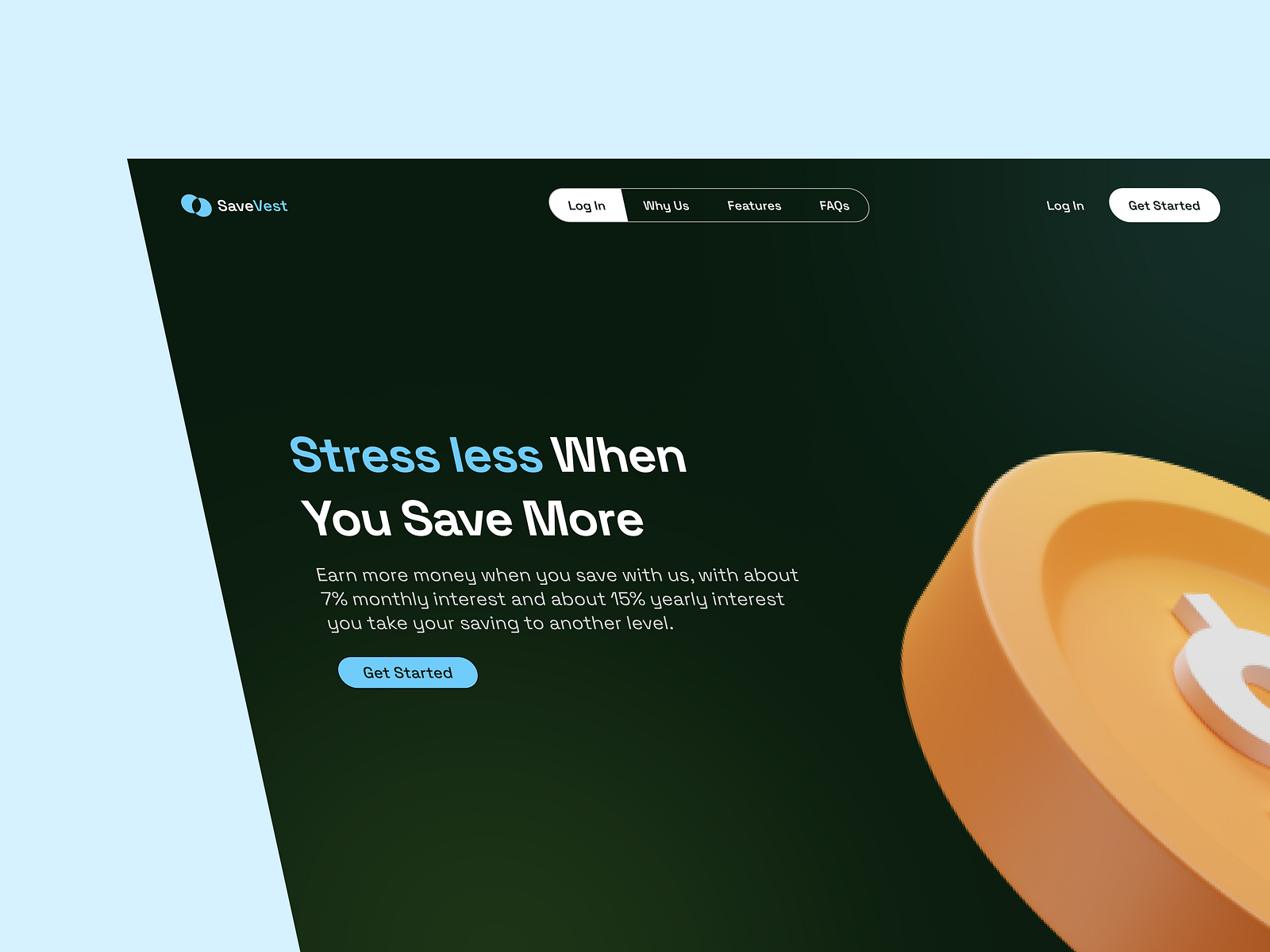 Saas Landing Page by Edwin Anthony on Dribbble