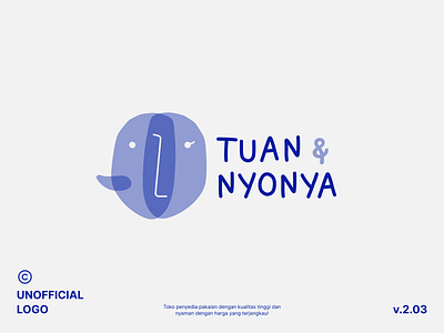 Tuan dan Nyonya Logo brand brand book brand guidelines brand indentity branding classic clothing logo logo design logotype simple visual branding