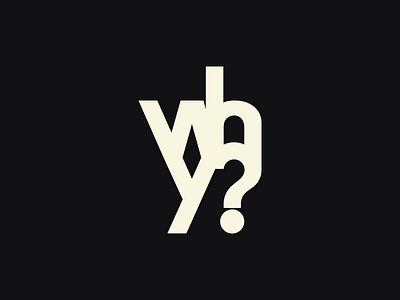 Why - logo design, wordmark, branding branding editorial graphic design logo logomark logotype minimal playful simple typography