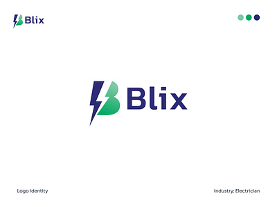 Blix b logo bolt logo concept creative design font letter b logo logo design logomark logotyoe monogram