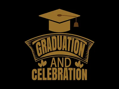 Graduation And Celebration Typography T-shirt Design celebration design education graphic design graphics design graphics t shirt design illustration t shirt t shirt design typography typography t shirt design