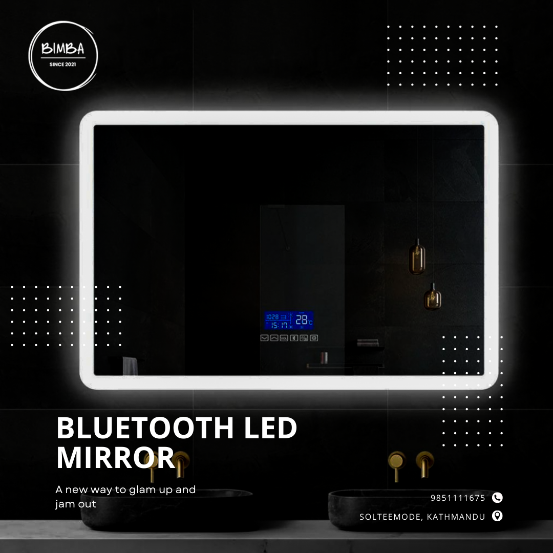 Bluetooth led mirror by Dipesh Pariyar on Dribbble