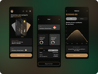 Fintech mobile app screen app ui deposit app dribbble design fintech mobile app mobile design modern ui trending ui ui ui ux