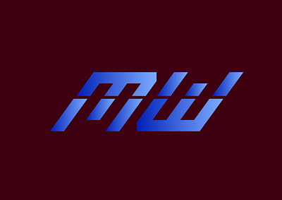 MW Logo 3d branding business logo design graphic design illustration logo logo desing mw logo vector