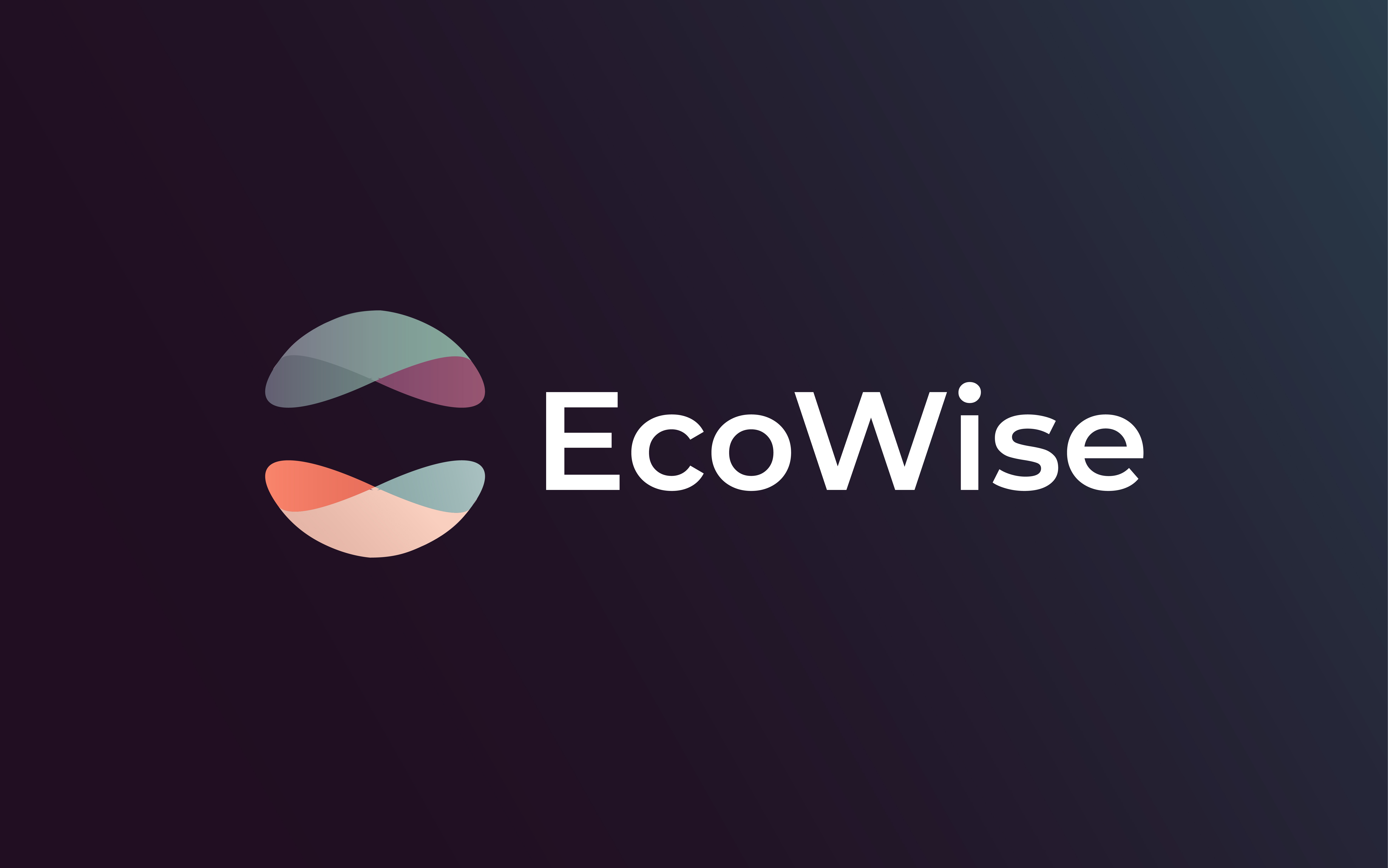EcoWise Logo branding design graphic design illustration logo typography ui ux vector