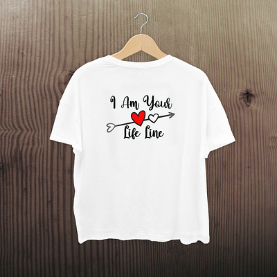 I am your life line #tshirt #design #life_line app brand branding design graphic design illustration logo tshirt tshirtdesign typography ui ux vector