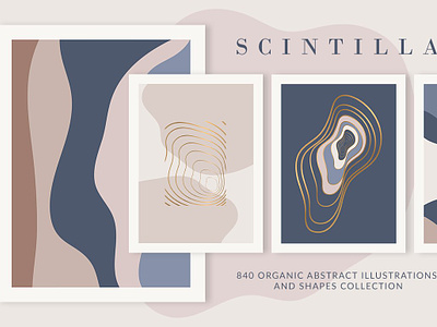 Organic Abstract Shapes - SCINTILLA