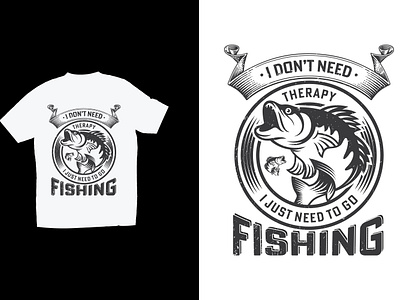 Fishing Vector T Shirt Design designs, themes, templates and downloadable  graphic elements on Dribbble