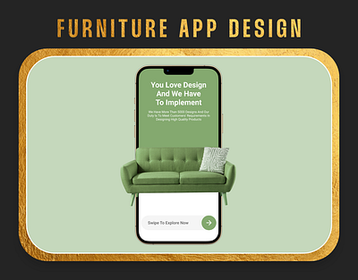 Furniture app design app application design graphic design graphics ui