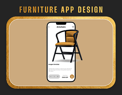Furniture App Design app application design graphic design graphics ui