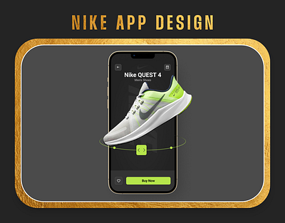 Nike App Design app application design graphic design graphics ui
