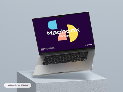 Block Series: Macbook Mockup | In-browser Mockup Creator brand brand identity branding design device macbook mockup presentation screen design showcase ui design web design
