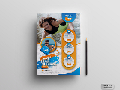 Travel Agency flyer agency design flyer graphic design illustration travel travel agency flyer trip