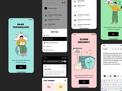 Saas app interaction animation app app design best mobile app design illustration illustration process interaction app ios mobile motion mvp process prototope saas saas app saas app interaction top mobile app ui ux