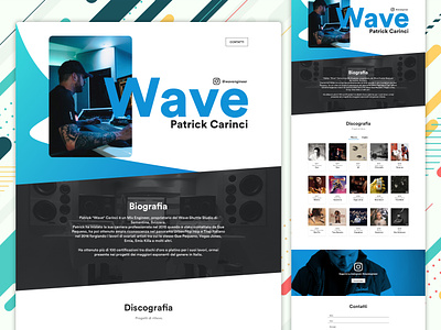 Wave Engineer - Web Design & Development clean design css design graphic design html interaction design simple design ui ui design ui ux user interface ux ux design web web design website