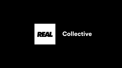 Logo Animation for Real Collective! after effect animation creative design illustration imagination inspiration logo logo animation motion graphics