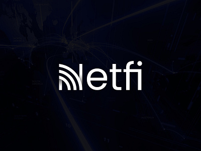 Netfi Logo Design brand identity branding connectivity creative logo custom logo graphic design letter logo logo minimalist logo modern logo technology wifi