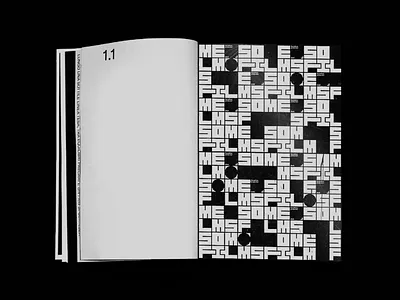 Somefilms blog branding concept design illustration logo typography