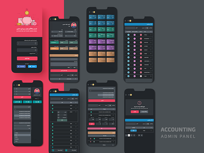 Accounting Panel ui