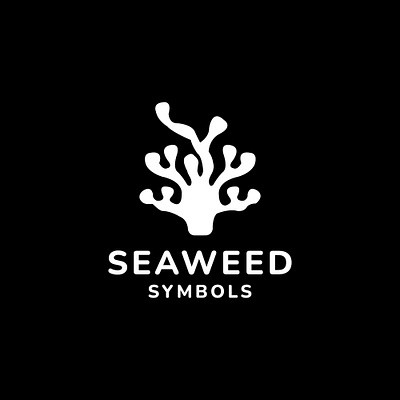 Seaweed Symbols Logo branding design graphic design icon logo logos logotype seaweed simple logo symbols templates vector