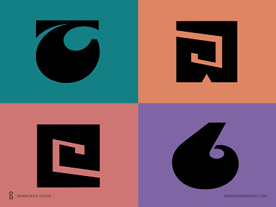 Sinhala letters in retro style - Part 2 design letter mark minimal monogram retro samadaraginige script simple sinhala typography
