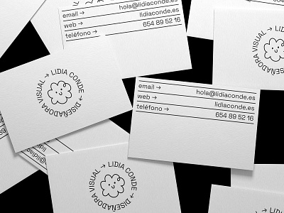 Lidia Conde | Business Card art brand identity branding business card design diseño gráfico diseño visual editorial editorial design graphic design illustration logo logo design personal brand poster poster design typography vector visual design