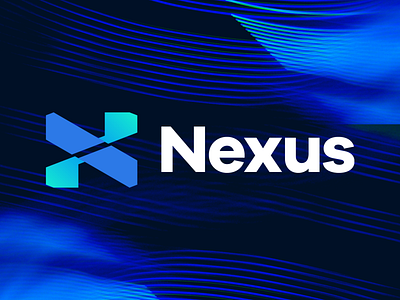 Nexus ai brand identity branding business company graphic design initials logo internet iot letter n lettermark logo logo design logogram logomark modern tech logo