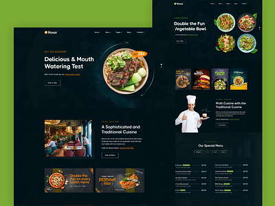 Rosoi - Restaurant Website Template bar business cafe cms coffee coffee shop ecommerce food professional website recipe restaurant restaurant webflow restaurant website restaurant website template seo friendly shop small business webflow template winery