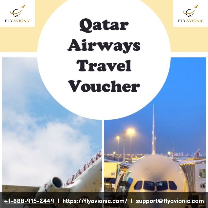 Qatar Airways Travel Voucher by Flyavionic on Dribbble