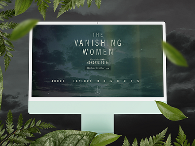 The Vanishing Women design graphic design ui uiux ux www