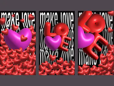 Posters concept 3d banner creative poster creativity graphic design modern design redesign trend trend design typography ui uiux webdesign website design