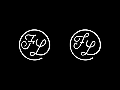FL Monogram WIP branding design f fl identity l logo monogram