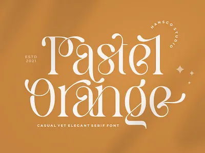 Pastel Orange Font - Retro serif Free Font! (Personal Use) 60s beauty canva design font free free font instagram logo logotype nineties playful retro sans serif smooth typeface typography vintage wedding