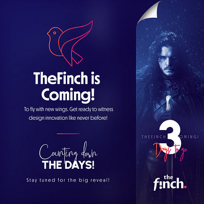 TheFinch is Coming! ads branding design launching logo product design ui ui design ux website