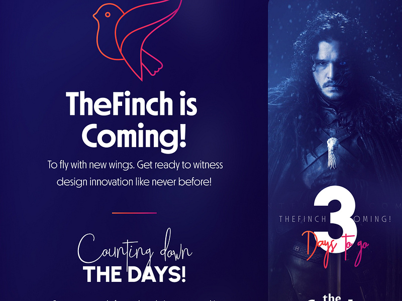 TheFinch is Coming! ads branding design launching logo product design ui ui design ux website
