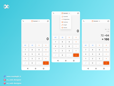 Calculator - Daily UI 004 app appdesign calculator dailyui figmadesign ui uidesign ux