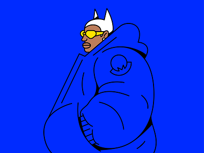 Moncler x Batman batman character collab design fashion gotham hype illustration jacket lifestyle lines man moncler puffer urban vector