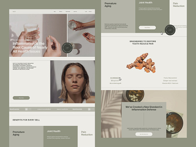 Editorial concept for Supplements shop brand branding clean design e com ecommerce editorial fashion magazine shop supplements ui ui design website